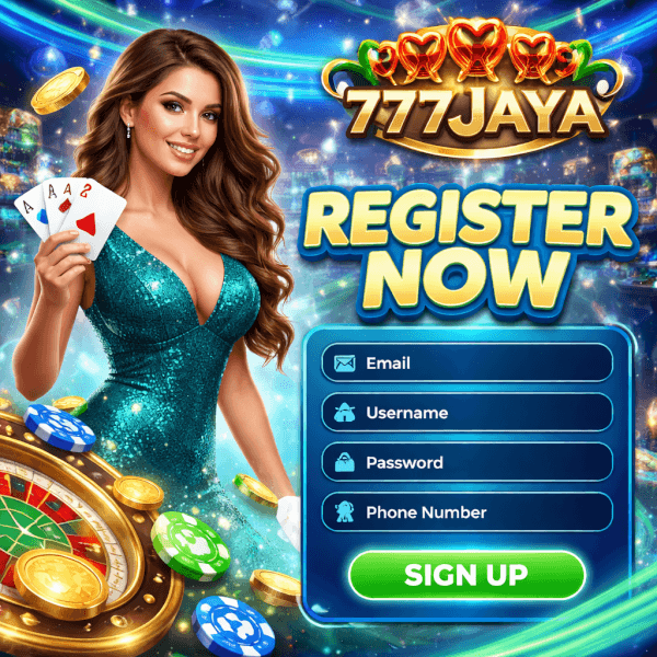 Enter your credentials for 777Jaya